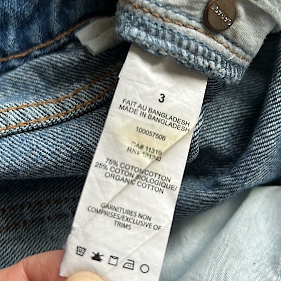 Garage, size 3 Mom Jean - Picture 5 of 5